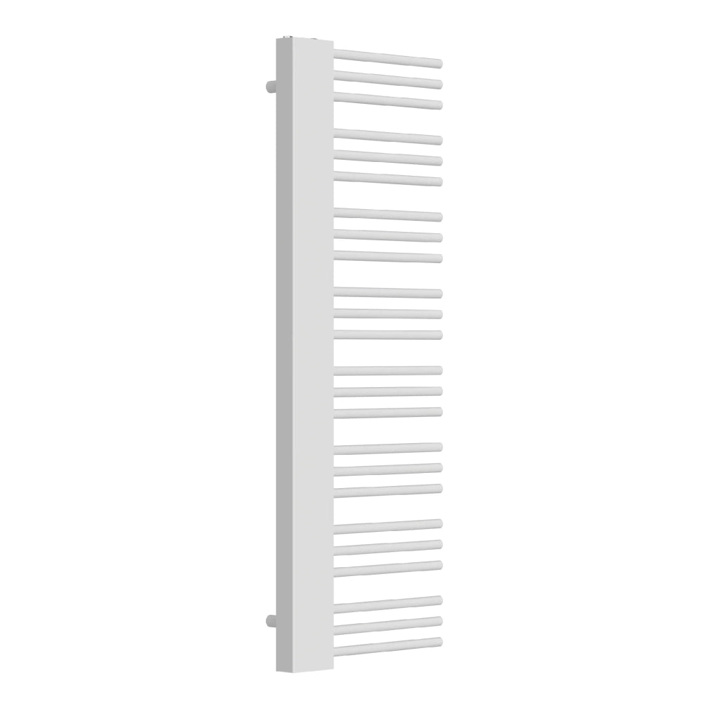 Radiatore scaldasalviette da bagno acciaio 146 x 45 cm bianco 03_0010408