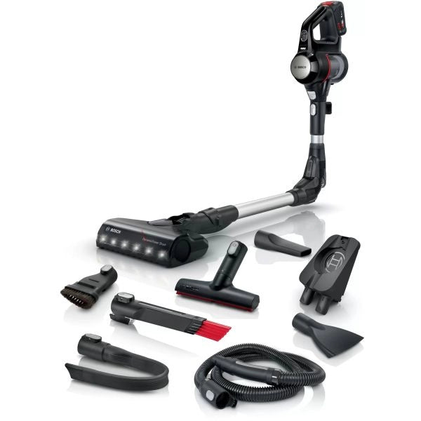 Bosch bcs711ext scopa elettr. ric. nera con tubo flessibile a 90 - 4242005306985