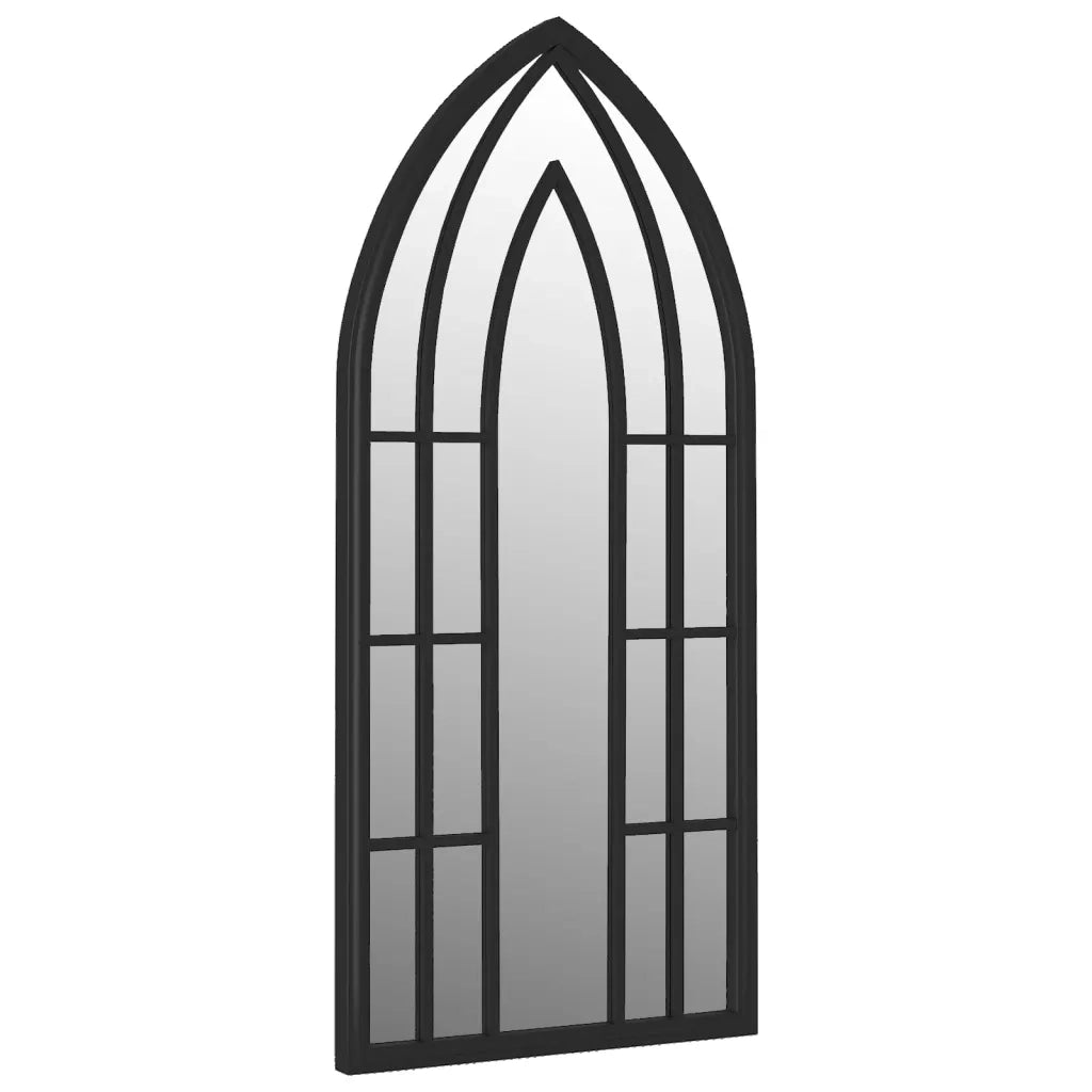 Specchio Nero 100x45 cm Ferro per Uso Interno 3093524