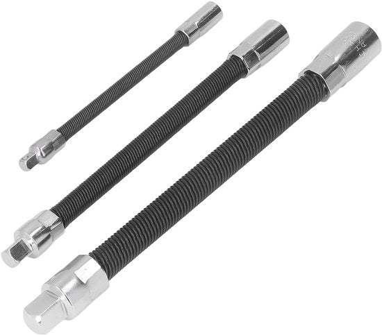 Accessori per Trapano - Estensione Flessibile - Verlunger per Trapani - Ideale per l'Automotive - Ospita Bit Magnetici - Supporta Diverse Dimensioni