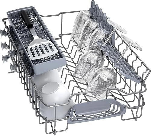 Bosch Serie 2 SPS2HKI58E Lavastoviglie da libera installazione 45 cm Acciaio Classe E