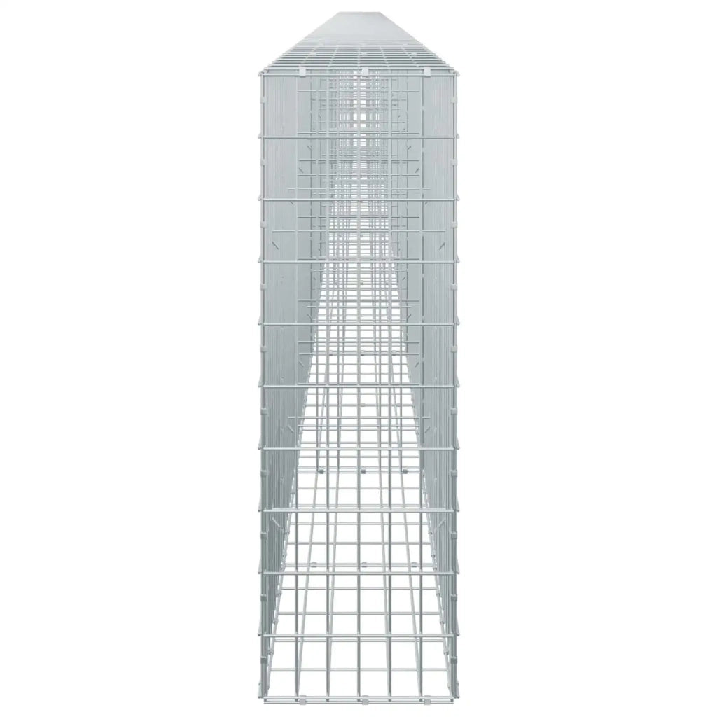 Gabione con Filo da 3,5 mm e Rete da 5x10 cm 750x30x100 cm 3462729