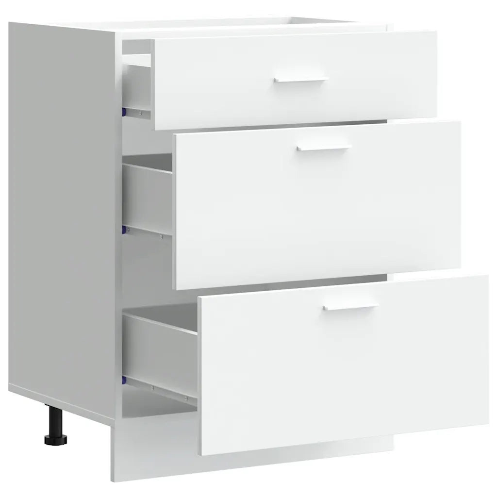 Base da Cucina “Lyon” Bianco in Legno Multistrato 854250