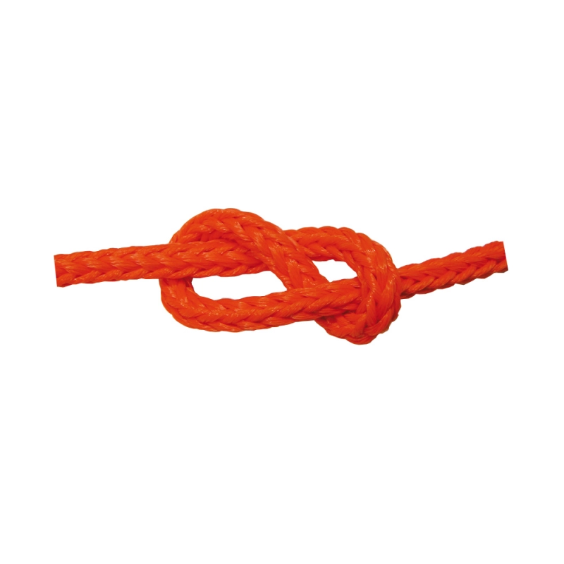 TRECCIA GALLEGG. ARANCIO Ø6  MT200 BRAID FLOAT. ORANGE Ø6 MT200