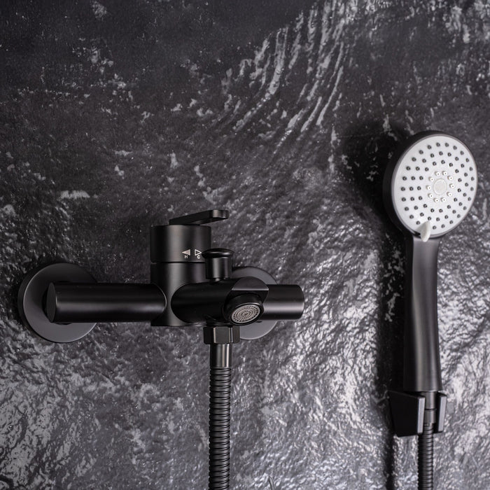 Rubinetto Da Vasca Rea Ontario Black