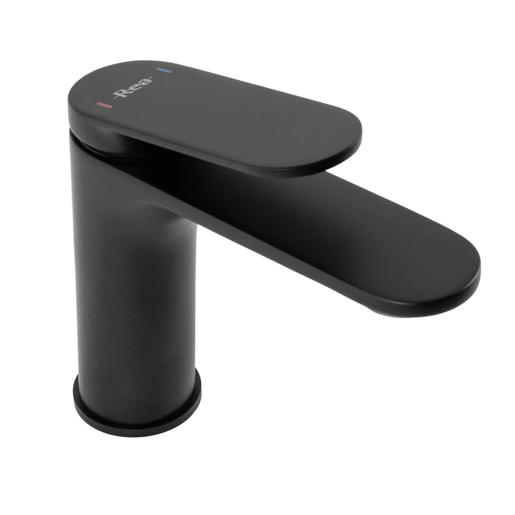 Rubinetto Da Lavabo Rea Marco Black Low