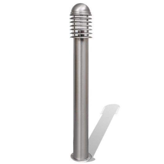 Paletto da giardino per esterno in acciaio inox 60 watt luminoso decoro 2402053