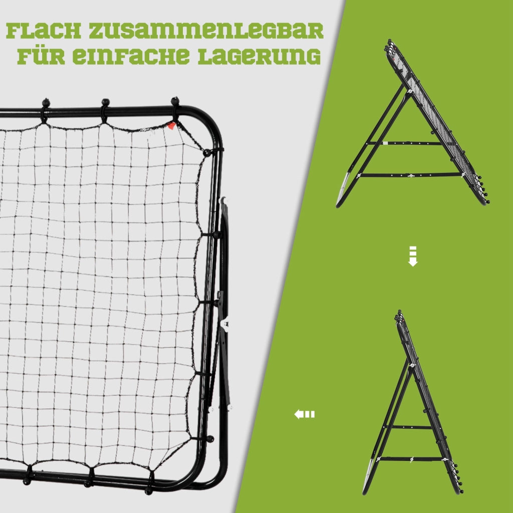 Rebounder Calcio ¨C Minimal ¨C Nero 84x84 cm