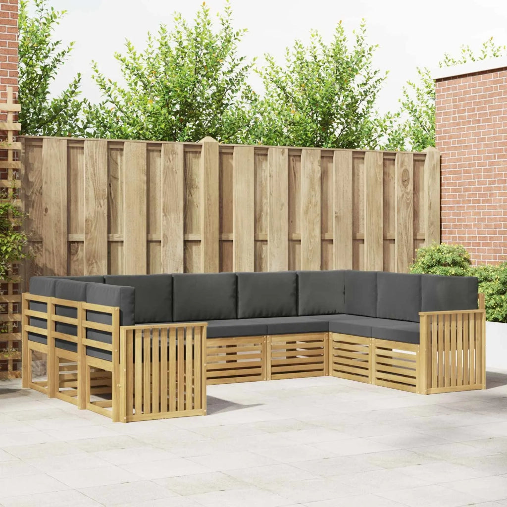 Set divani Legno di Acacia Massello 3392502