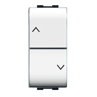 DOPPIO PULSANTE INTERBLOCATO MYLIFE BIANCO