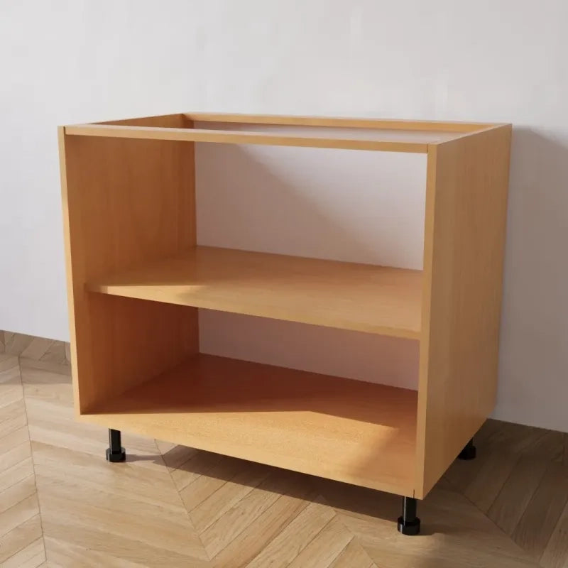 Mobile Base 90 Compreso Di Ante. H 72 Cm L 90 Cm P 55.5 Cm. Spedizione In Kit Faggio