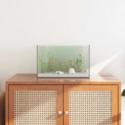 Acquario con archiviazione Trasparente 40 x 25 x 25 cm Vetro 42020381