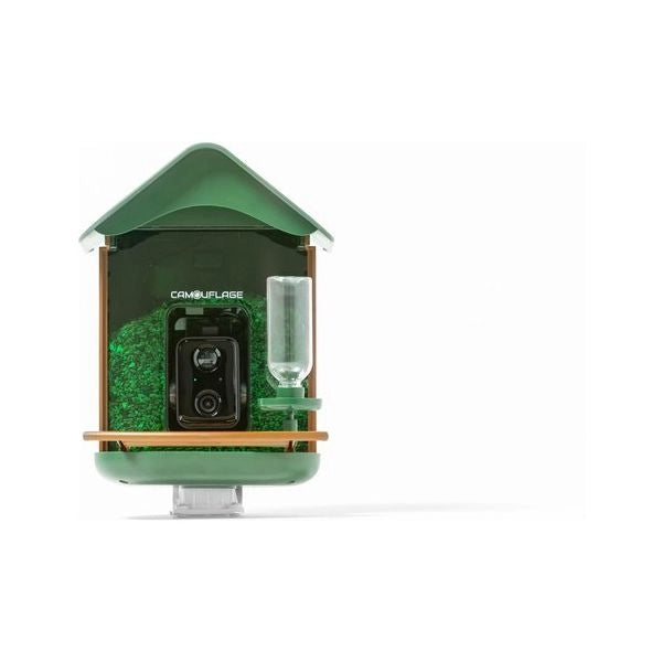 Casetta uccelli smart camouflage cm1301 ez birdfeed green