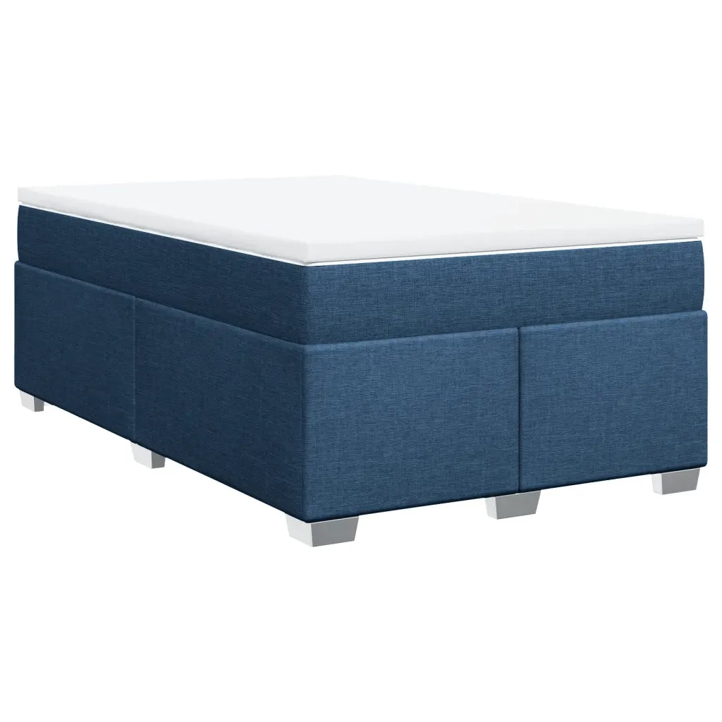 Giroletto a Molle con Materasso Blu 120x190 cm in Tessuto 3285122