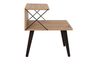 Comodino in legno "Cross" 50 x 40 x 55 cm - Pino