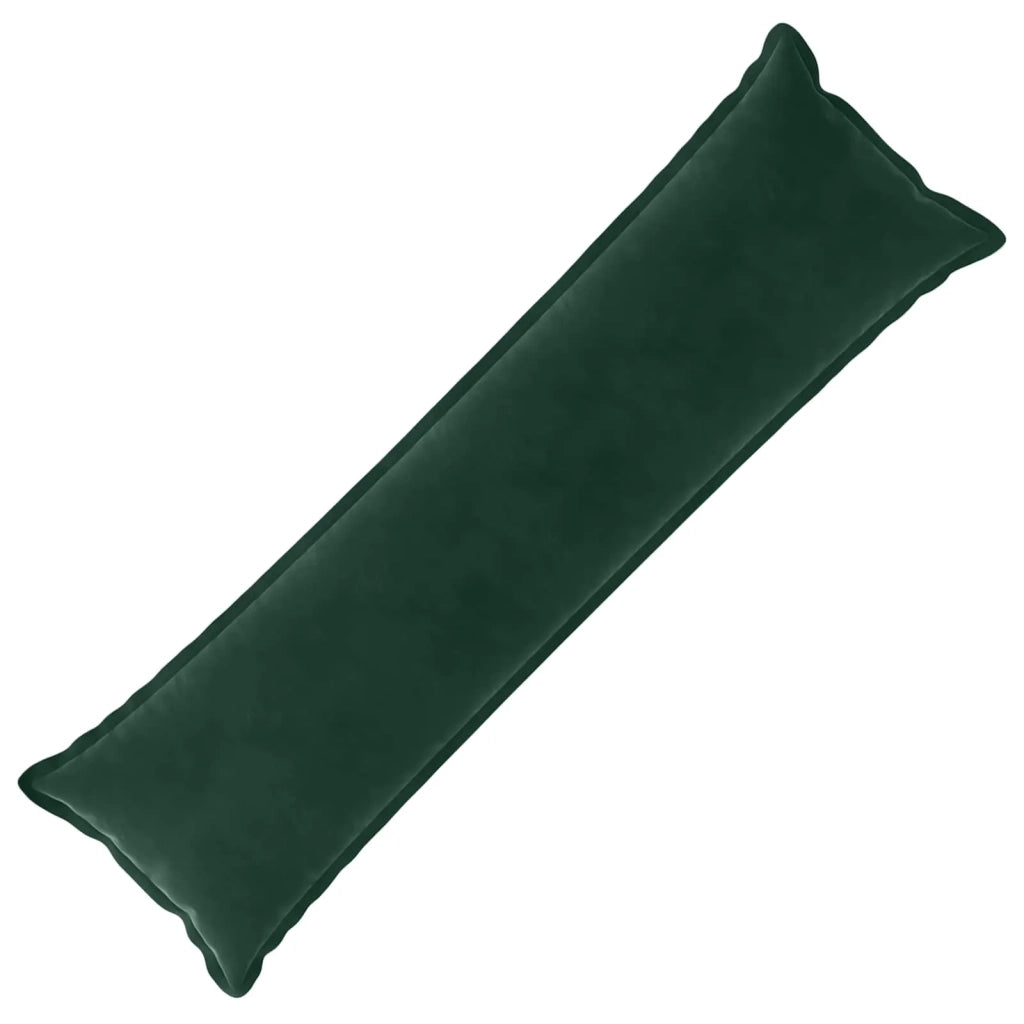 Cuscino con cuscino HOUTEN Verde Scuro 40 x 145 cm Velluto 934299