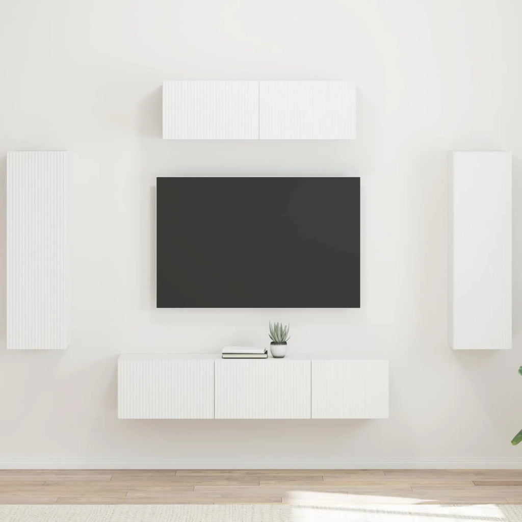 Mobile TV 5 pcs Bianco