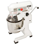 Robot da Cucina Multifunzione 10 Litri con Uncino a Spirale, Frusta e Sbattitore