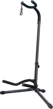 Standaardo per Chitarra - Regolabile tra 51cm e 61cm - Per Chitarre Acustiche e Elettriche - Ripiegabile - Opportuno - Basso Chitarra Banjo Viola Chitarra Acustica Elettrica - Nero