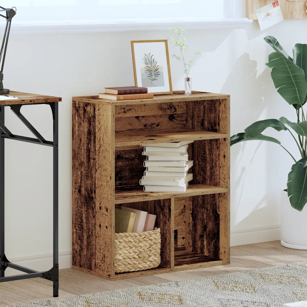 Libreria Legno Antico 60x30x71,5 cm in Legno Multistrato 860317