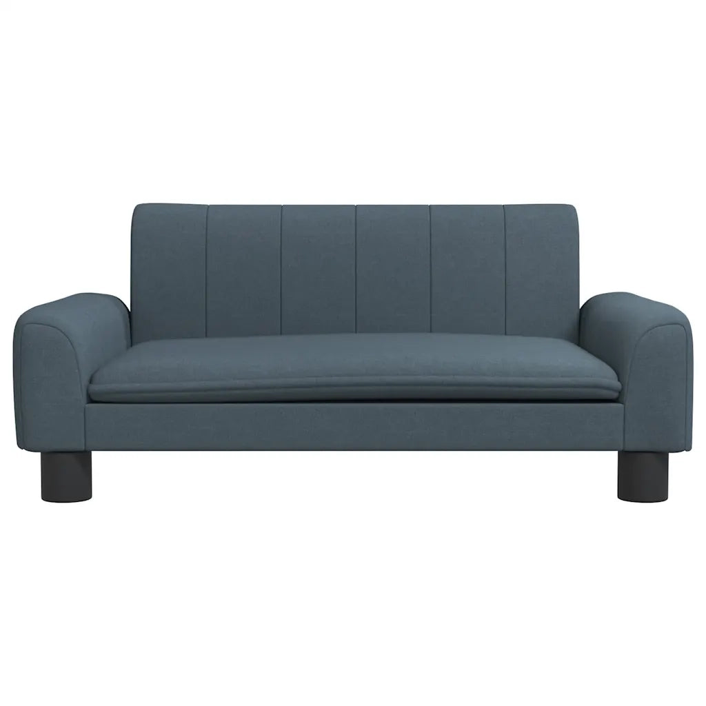 Lettino per Cani Grigio Scuro 70x45x30 cm in Tessuto 171859