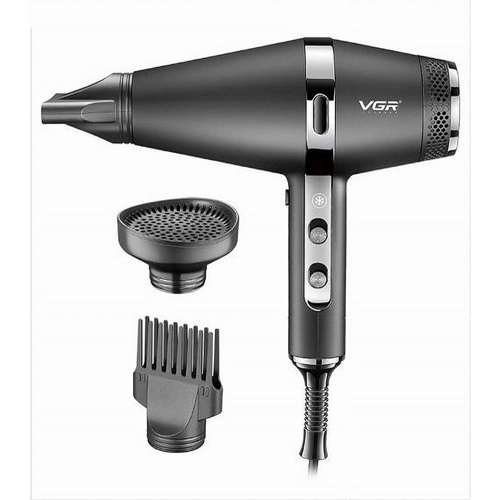 Trade Shop - Asciugacapelli Professionale 1800-2200w Pettine Styling Ugello Concentratore V-451 -