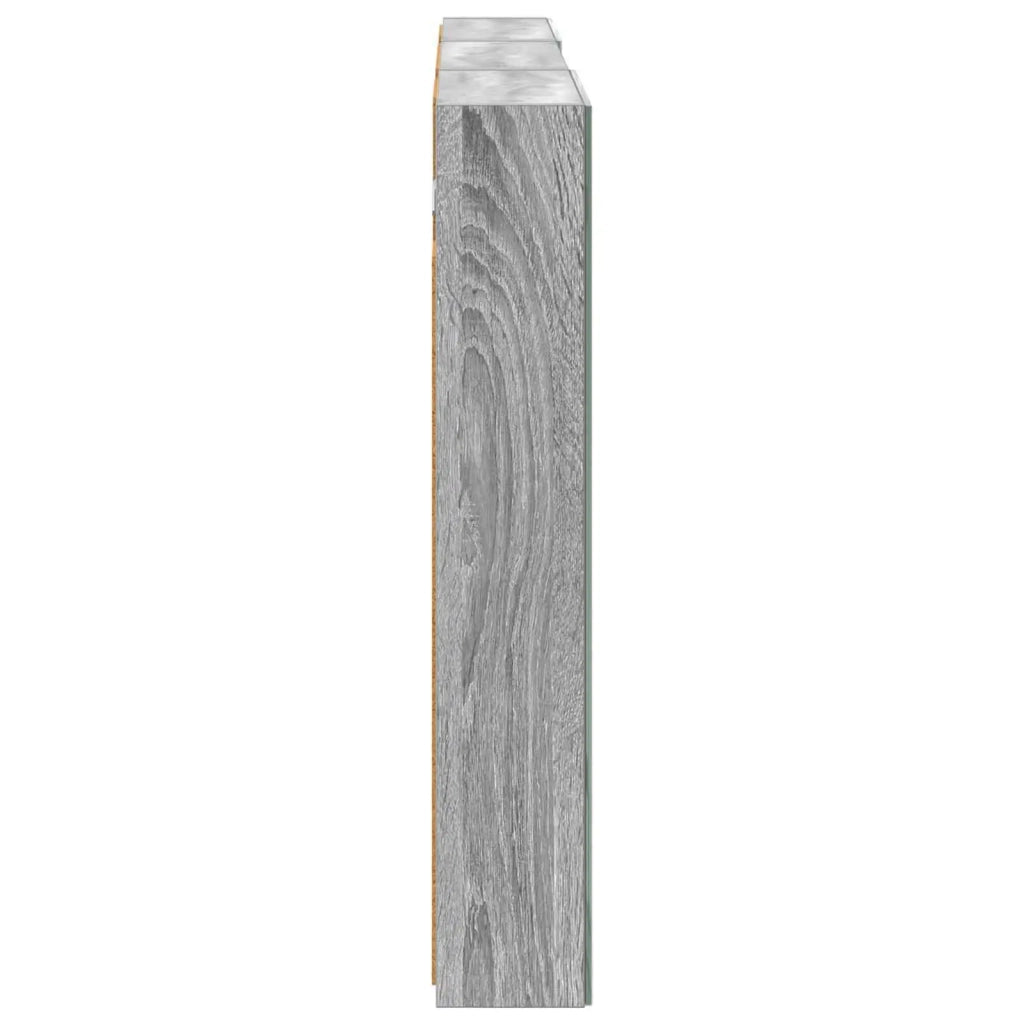 Set di Armadi da Bagno con porta 3 pcs 120 x 10,5 x 60,5 cm 3403733