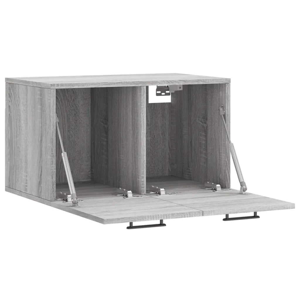 Mobile a Parete Grigio Sonoma 60x36,5x35cm in Legno Multistrato 830034
