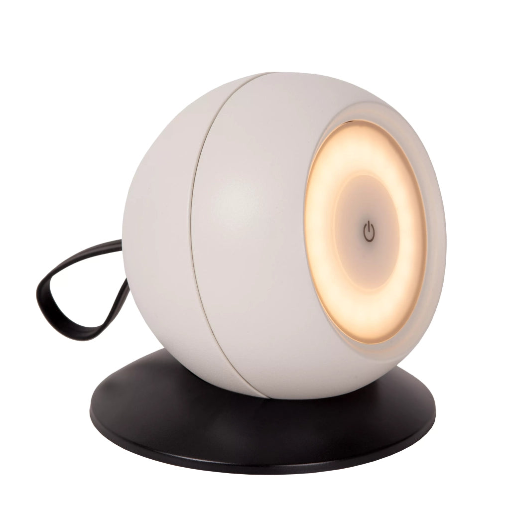 Applique esterno LED 2W 3000K a batteria Lucide Lunex
