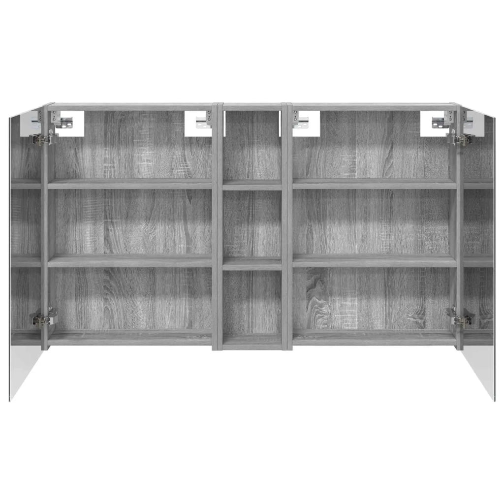 Set di Armadi da Bagno con lo scaffale 3 pcs 120 x 14,5 x 70 cm 3403749