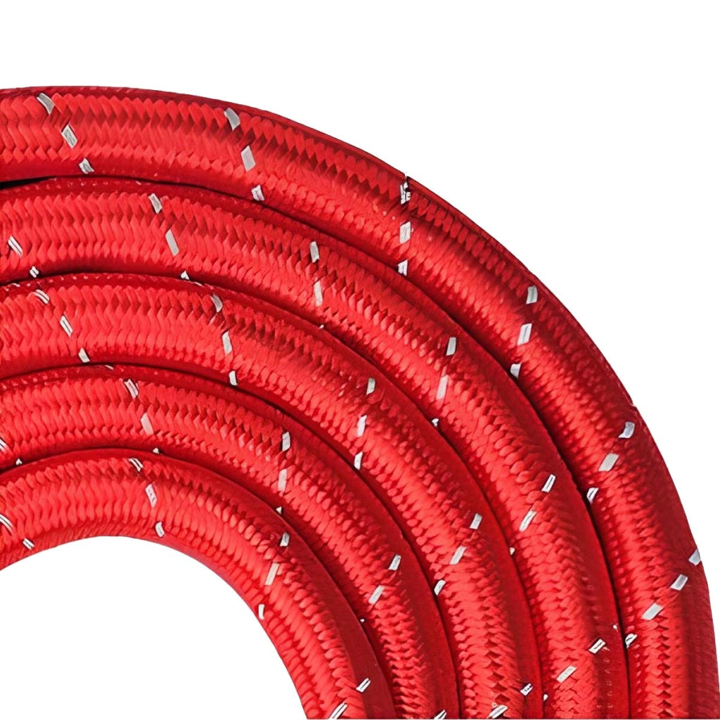 Guinzaglio per cani da 150 cm con collare regolabile da 45 cm in corda resistente Rosso Inny