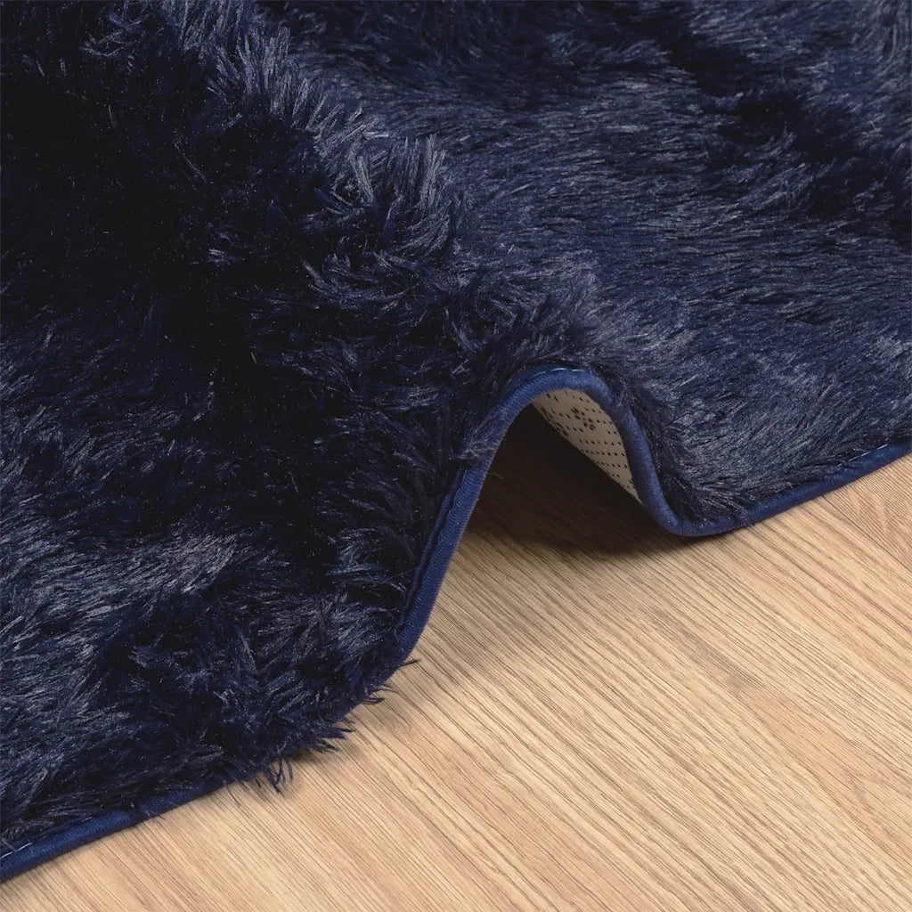 vidaXL Tappeto Shaggy a Pelo Lungo NAVARRA Blu Marino 200x290 cm