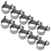 Assortimento di Slangklem 10pz - RVS - Dimensioni 6-18mm - Anticorrosione - Impermeabile - Duraturo e regolabile