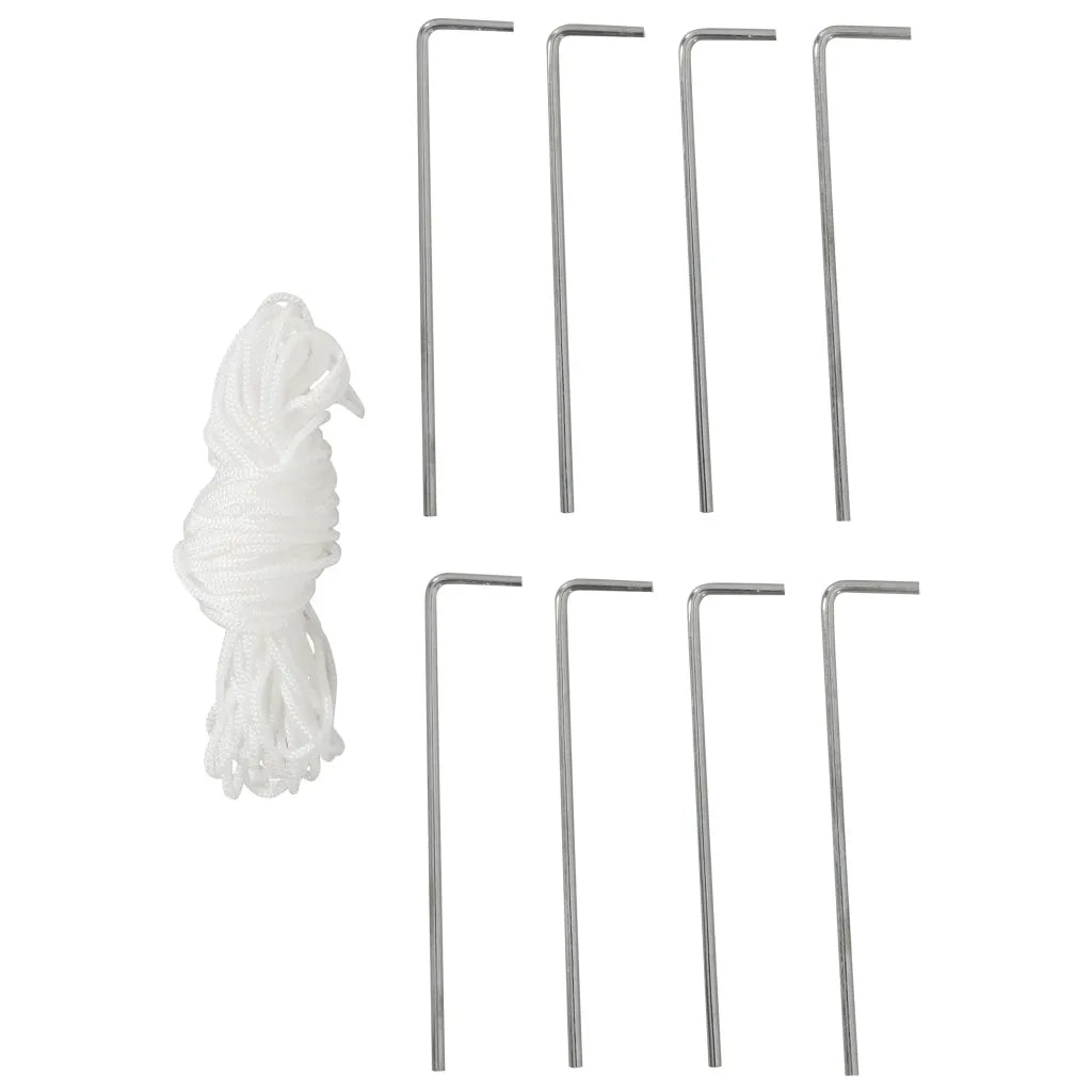 Tenda per Feste con 4 Pareti in Rete 4x3 m 45109