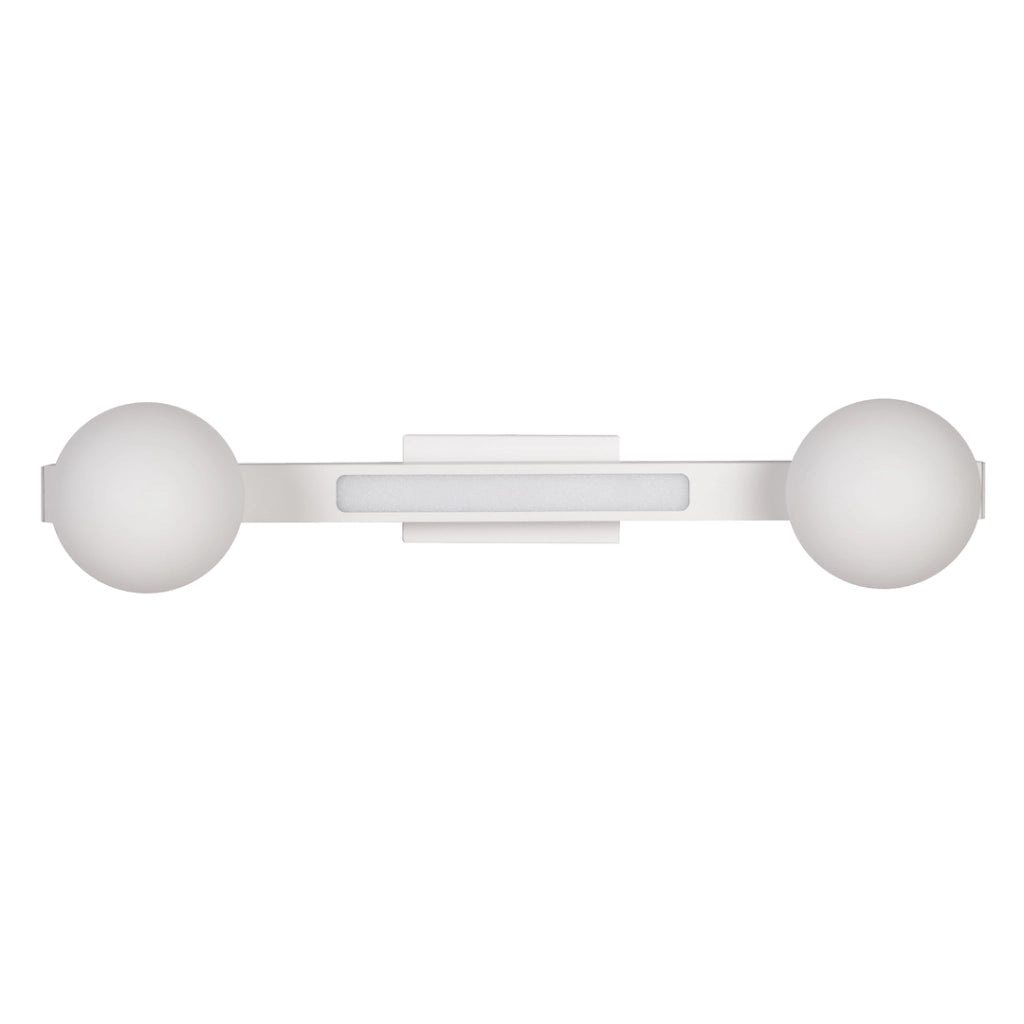 Applique moderna bianca LED 13W CCT 2xG9 Magnet Milagro