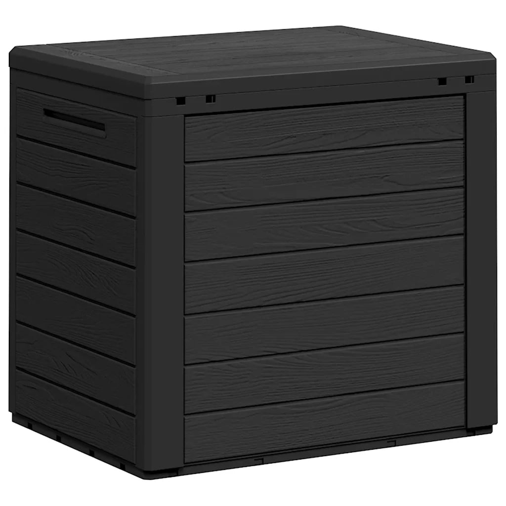 Baule da Giardino Antracite 58,5x46x55 cm in Polipropilene 152195