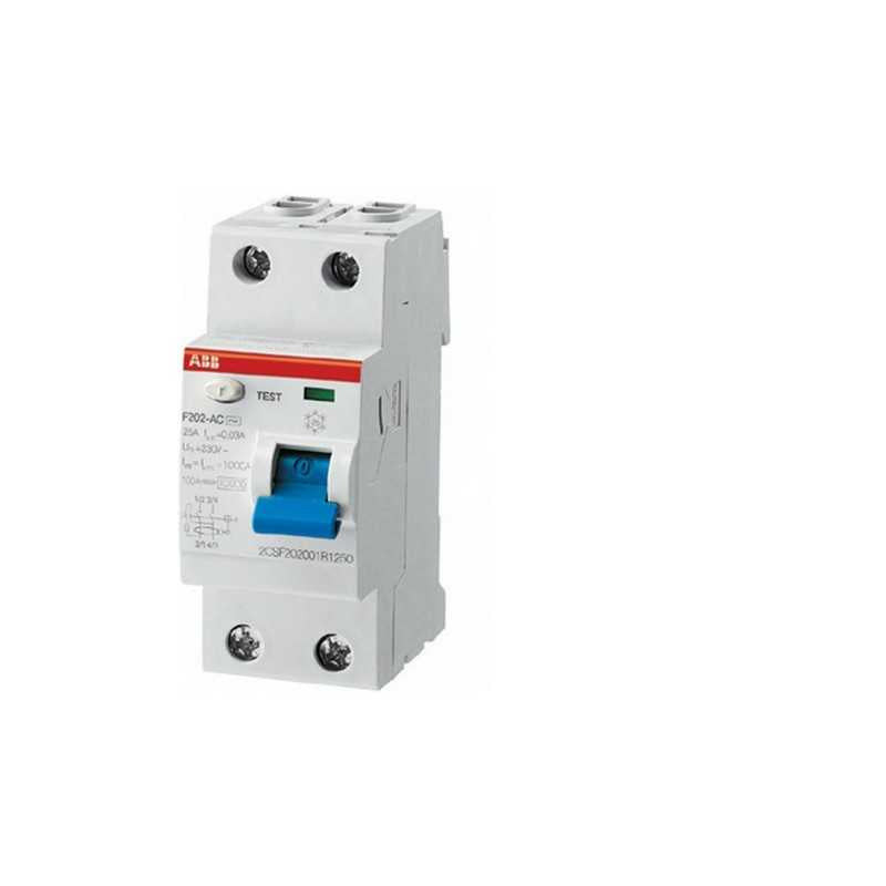 F202 a 25A 30Ma Interruttore Differenziale Puro