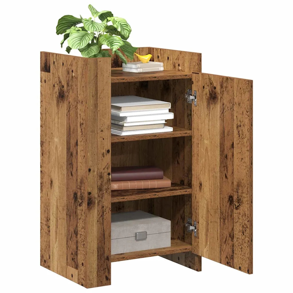 Credenza-Buffet-Armadio da cucina Legno vecchio 45 x 35 x 75 cm