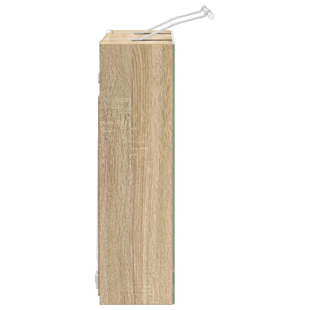 Mobiletto per specchio da bagno Rovere Sonoma 60 x 14,5 x 50 cm 889081