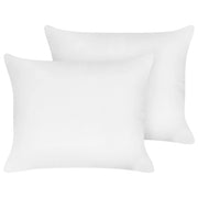 Set di 2 guanciali da letto ad alto profilo e rettangolari con rivestimento in cotone Japara Lyocell 50 x 60 cm camera da letto