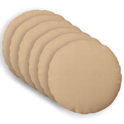 Federa 6 pz HEERLEN Crema Ø 30 cm Tessuto 921872