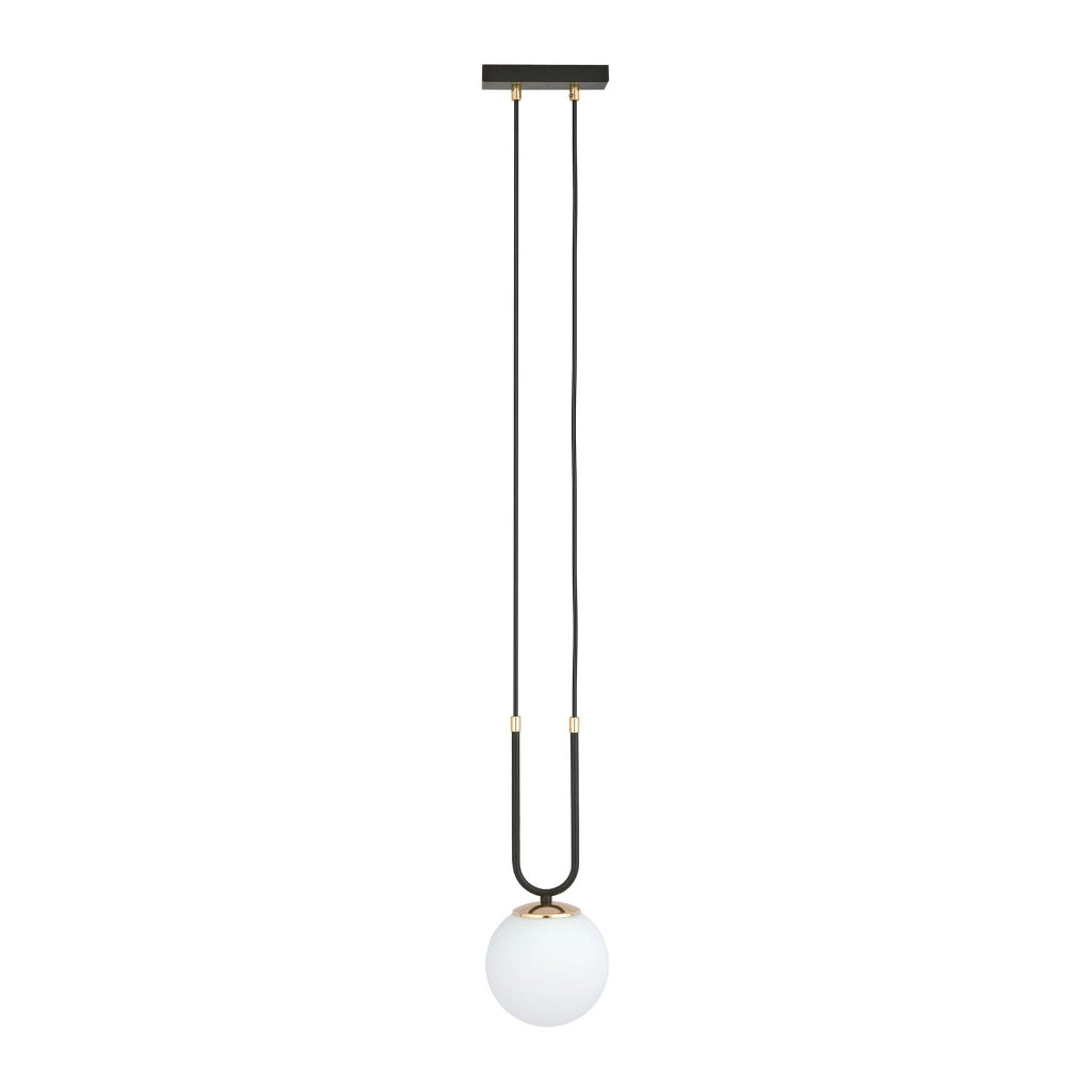 Lampada a sospensione Emibig Glam 1xE14 Ø15 nero opale