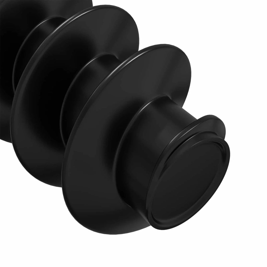 Vite a testa esagonale 12 pz Nero M5 x 40 mm Ferro CFW9190232