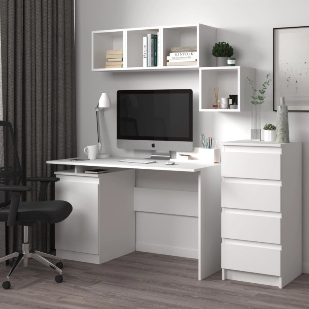 Mensola SOLA - Bianca - Quadrata - Larghezza 30 cm, Altezza 30 cm, Profondit? 29 cm