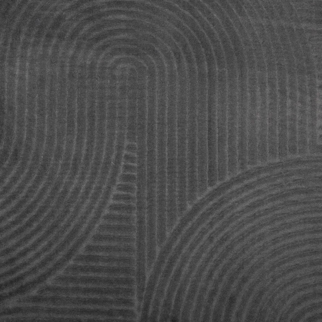 Tappeto IZA a Pelo Corto Aspetto Scandinavo antracite 120x170cm 375428