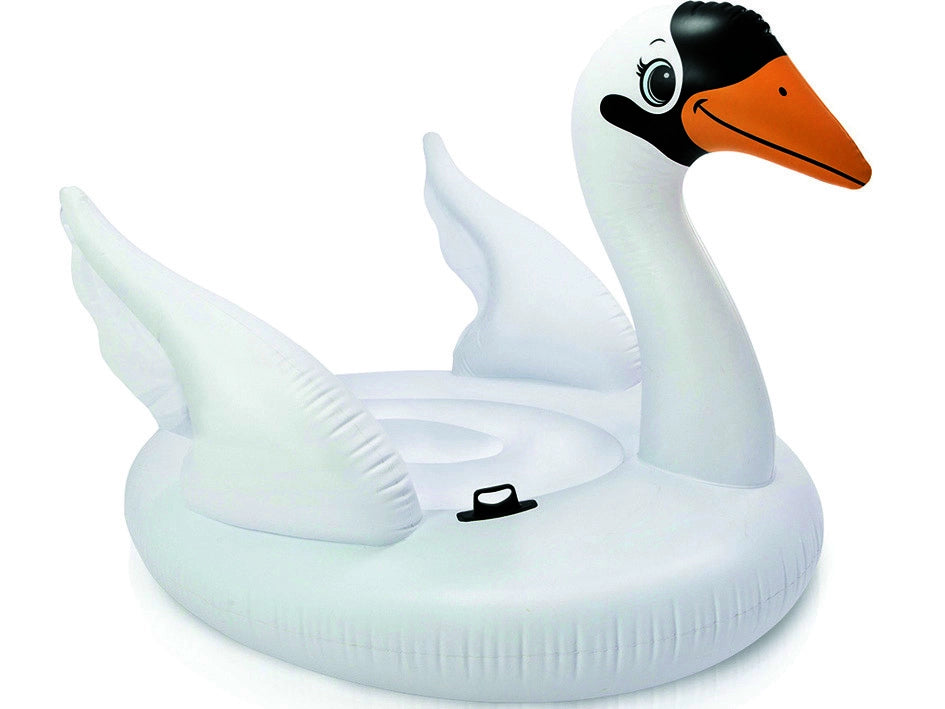 ISOLA GRANDE GONFIABILE CIGNO  cm.194x152x147  peso kg.5,10 (56287)    INTEX