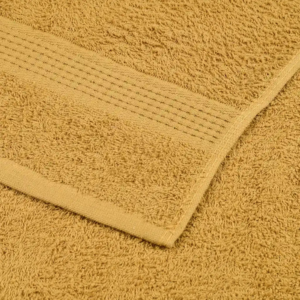 Asciugamani FROGN 4 pz | Teli per bagno Oro 100x200 cm 360 g/m2