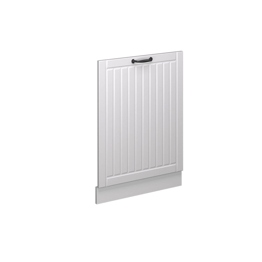 Vicco Pannello frontale della lavastoviglie Bianco casa di campagna 60 cm senza piano di lavoro