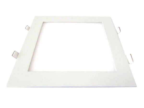 Pannello Led Plafoniera Faretto Incasso Da Soffitto Bianco Caldo 18W Quadrato 200X200mm 220V 96 Smd 2835
