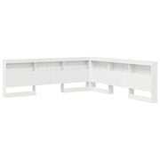 Testiera | Testata contenitore Bianco 200 cm Legno multistrato